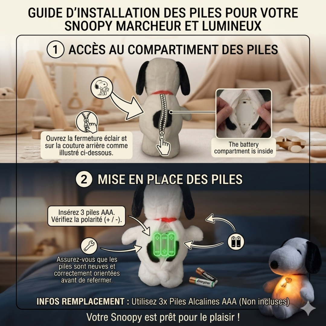 Doudou respirant et lumineux antistress