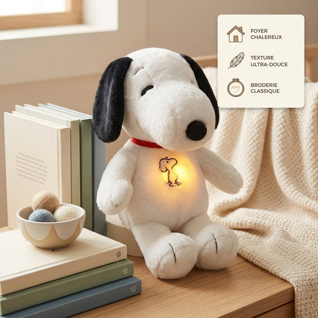 Doudou respirant et lumineux antistress